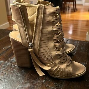 DV By Dolce Vita Alyson Braided Gladiator Heel Sandals